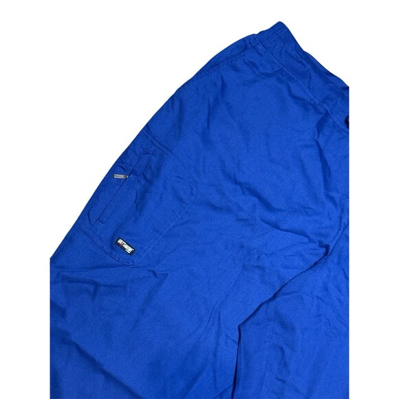 Grey’s Anatomy Mia Scrub Pants 4XL Royal Blue Womens 4277 6 Pockets Mid-Rise New - Picture 7 of 10